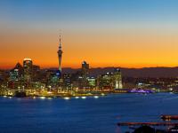 Sunset in Auckland